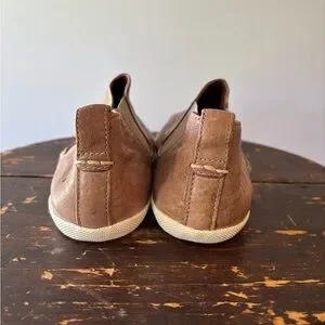 Frye | Shoes | Frye Melissa Brown Taupeish Leather Slipons  display picture 1